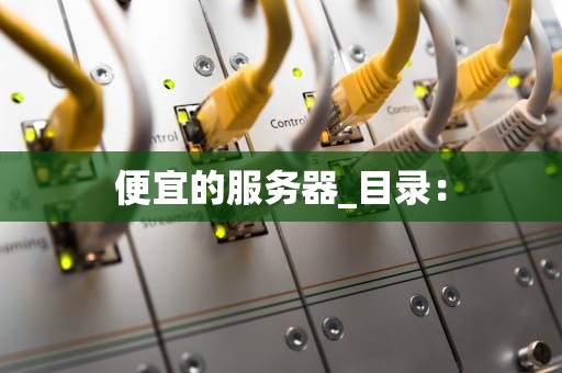 便宜的服务器_目录：