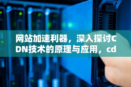 网站加速利器，深入探讨CDN技术的原理与应用，cdn网站加速设置