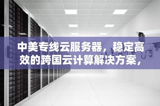 中美专线云服务器，稳定高效的跨国云计算解决方案，中美专线云服务器怎么用