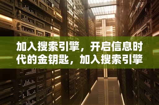 加入搜索引擎，开启信息时代的金钥匙，加入搜索引擎有什么用