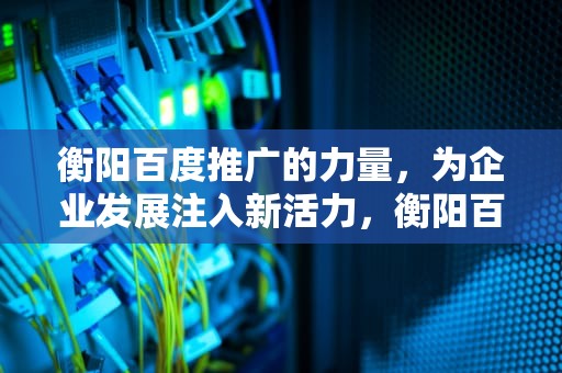 衡阳百度推广的力量，为企业发展注入新活力，衡阳百度推广公司