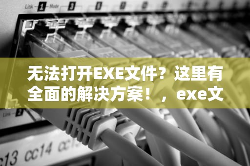 无法打开EXE文件？这里有全面的解决方案！，exe文件打不开怎么解决
