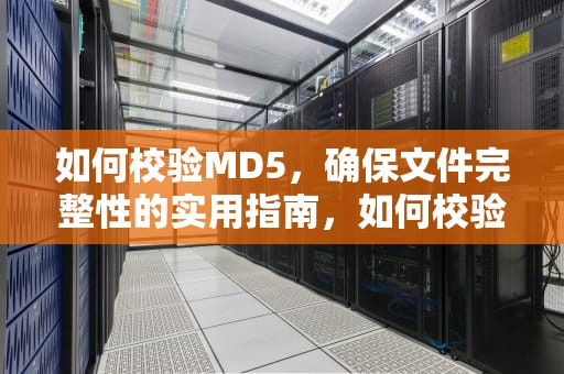 如何校验MD5，确保文件完整性的实用指南，如何校验md5值
