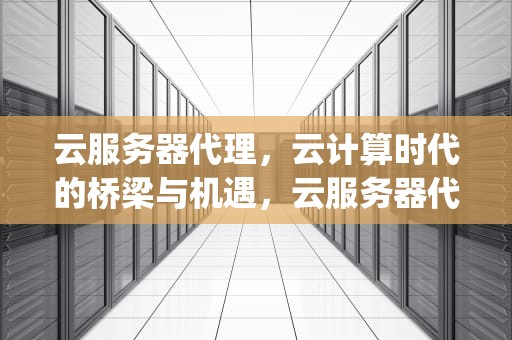 云服务器代理，云计算时代的桥梁与机遇，云服务器代理ip