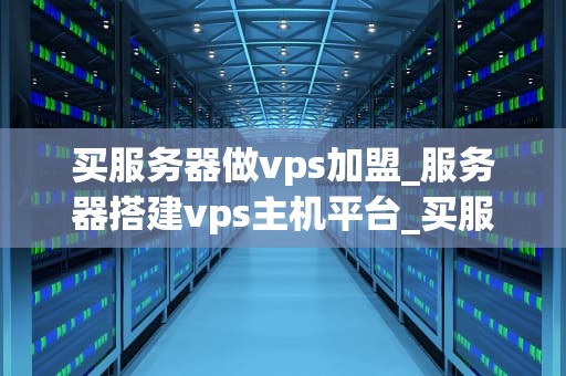 买服务器做vps加盟_服务器搭建vps主机平台_买服务器做VPS加盟：一个创业者的全面指南
