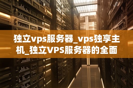独立vps服务器_vps独享主机_独立VPS服务器的全面解析