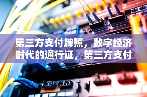 第三方支付牌照，数字经济时代的通行证，第三方支付牌照值多少钱