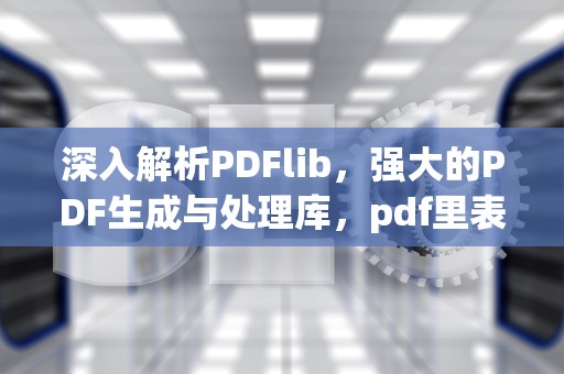 深入解析PDFlib，强大的PDF生成与处理库，pdf里表格怎么转换成excel