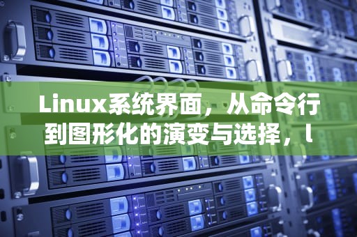 Linux系统界面，从命令行到图形化的演变与选择，linux系统界面怎么调大
