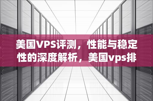 美国VPS评测，性能与稳定性的深度解析，美国vps排行榜