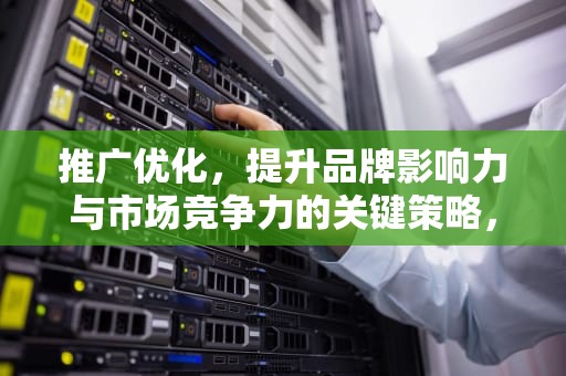 推广优化，提升品牌影响力与市场竞争力的关键策略，成都网络推广优化