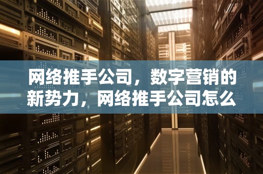 网络推手公司，数字营销的新势力，网络推手公司怎么收费