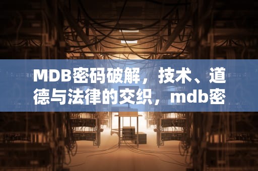 MDB密码破解，技术、道德与法律的交织，mdb密码破解要多长时间