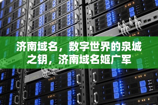 济南域名，数字世界的泉城之钥，济南域名姬广军