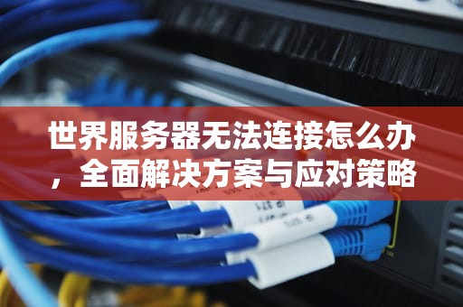世界服务器无法连接怎么办，全面解决方案与应对策略，世界服务器无法连接怎么办呢