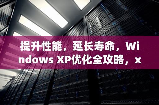 提升性能，延长寿命，Windows XP优化全攻略，xp优化工具