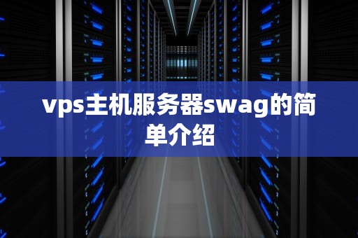 vps主机服务器swag的简单介绍