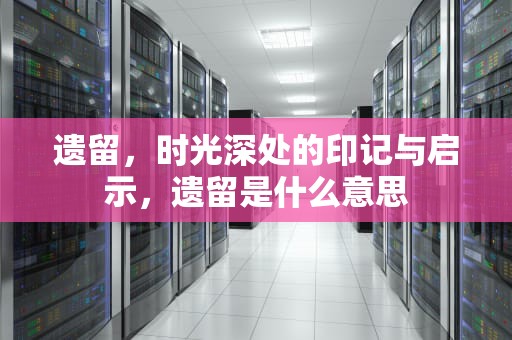 遗留，时光深处的印记与启示，遗留是什么意思
