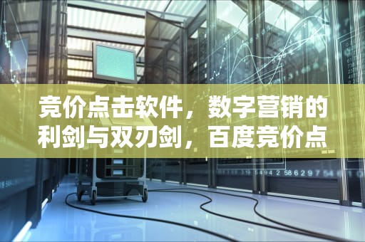 竞价点击软件，数字营销的利剑与双刃剑，百度竞价点击软件