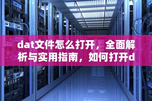 dat文件怎么打开，全面解析与实用指南，如何打开dat文件怎么打开