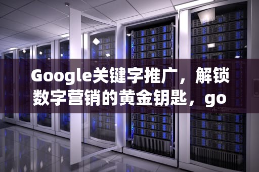 Google关键字推广，解锁数字营销的黄金钥匙，google关键词推广