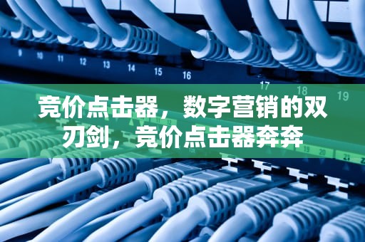 竞价点击器，数字营销的双刃剑，竞价点击器奔奔