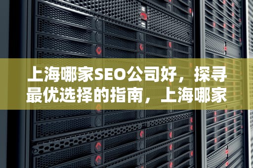 上海哪家SEO公司好，探寻最优选择的指南，上海哪家seo公司好一点