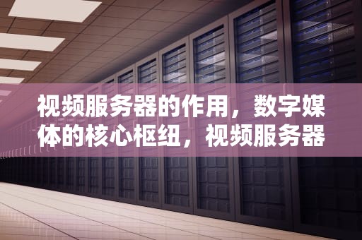 视频服务器的作用，数字媒体的核心枢纽，视频服务器的作用是什么