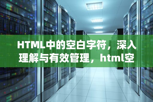 HTML中的空白字符，深入理解与有效管理，html空格代码nbsp