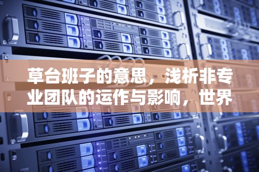 草台班子的意思，浅析非专业团队的运作与影响，世界是个巨大的草台班子什么意思
