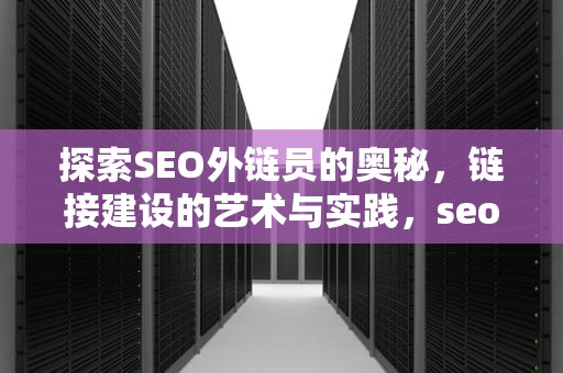 探索SEO外链员的奥秘，链接建设的艺术与实践，seo外链专员工作要求