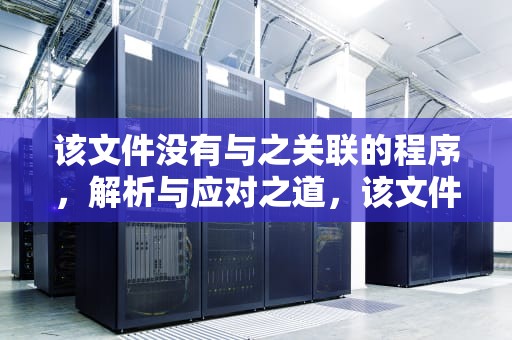 该文件没有与之关联的程序，解析与应对之道，该文件没有与之关联的程序来执行该操作