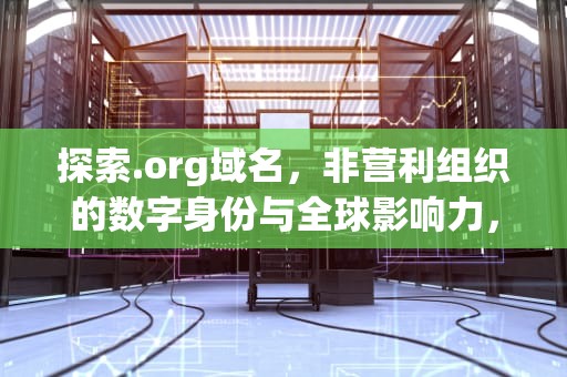 探索.org域名，非营利组织的数字身份与全球影响力，org域名是什么网站