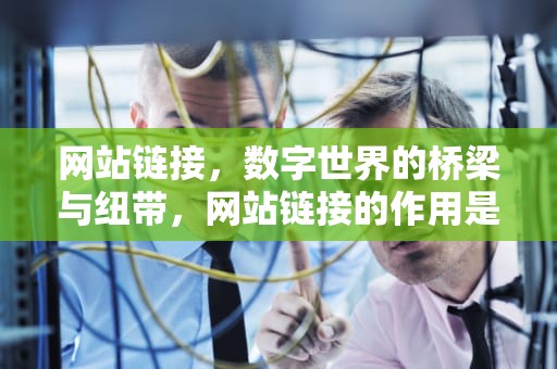 网站链接，数字世界的桥梁与纽带，网站链接的作用是整合网页的路径在方便用户浏览网页