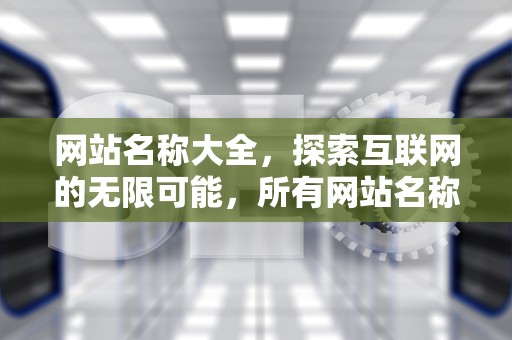 网站名称大全，探索互联网的无限可能，所有网站名称大全