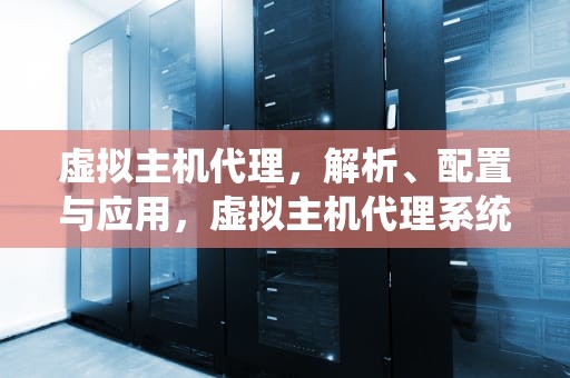 虚拟主机代理，解析、配置与应用，虚拟主机代理系统