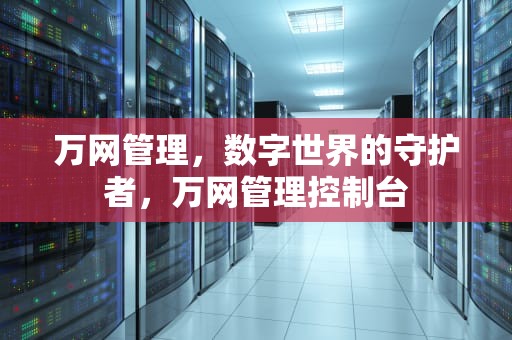 万网管理，数字世界的守护者，万网管理控制台