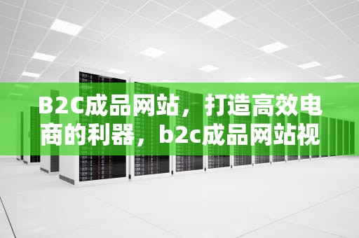 B2C成品网站，打造高效电商的利器，b2c成品网站视频