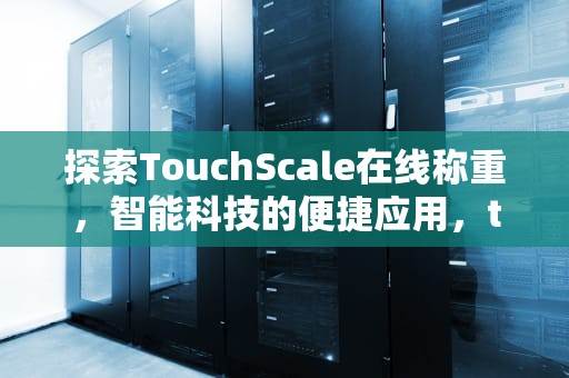 探索TouchScale在线称重，智能科技的便捷应用，touchscale在线称重小程序