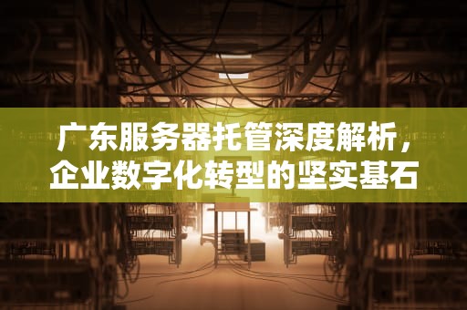 广东服务器托管深度解析，企业数字化转型的坚实基石，广东服务器托管公司排名