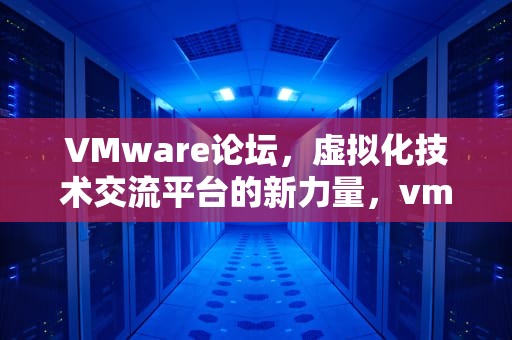 VMware论坛，虚拟化技术交流平台的新力量，vmware虚拟机论坛
