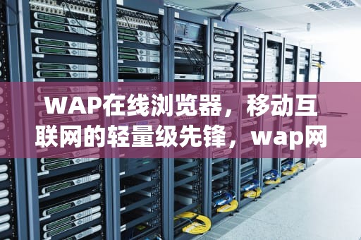 WAP在线浏览器，移动互联网的轻量级先锋，wap网页浏览器
