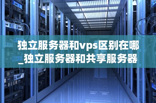 独立服务器和vps区别在哪_独立服务器和共享服务器_独立服务器与VPS的区别