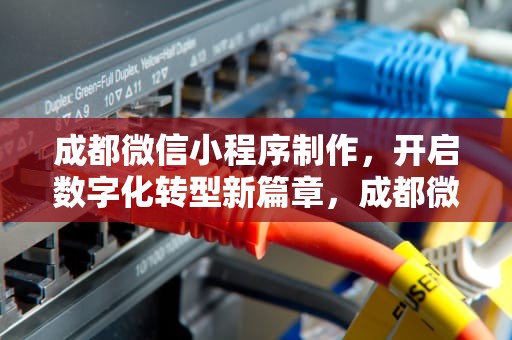 成都微信小程序制作，开启数字化转型新篇章，成都微信小程序制作公司