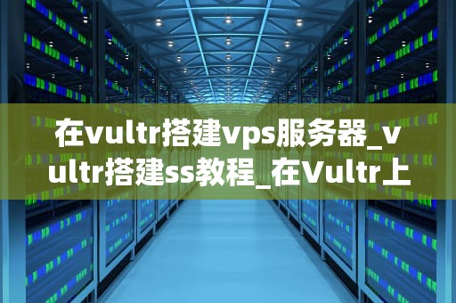 在vultr搭建vps服务器_vultr搭建ss教程_在Vultr上搭建VPS服务器的详细指南