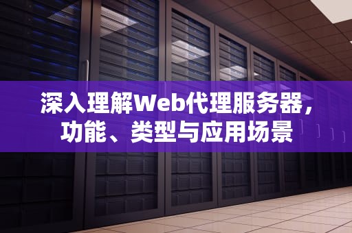 深入理解Web代理服务器，功能、类型与应用场景