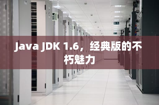Java JDK 1.6，经典版的不朽魅力