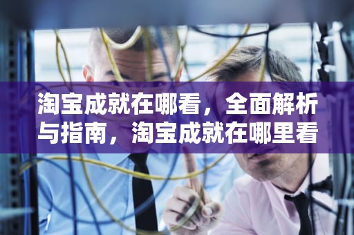 淘宝成就在哪看，全面解析与指南，淘宝成就在哪里看