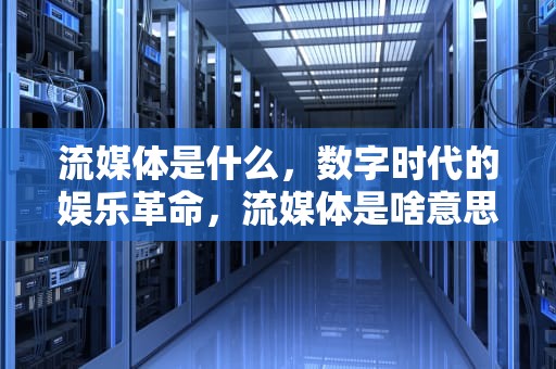 流媒体是什么，数字时代的娱乐革命，流媒体是啥意思