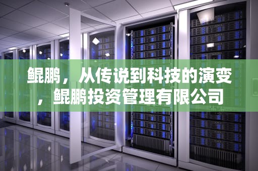 鲲鹏，从传说到科技的演变，鲲鹏投资管理有限公司